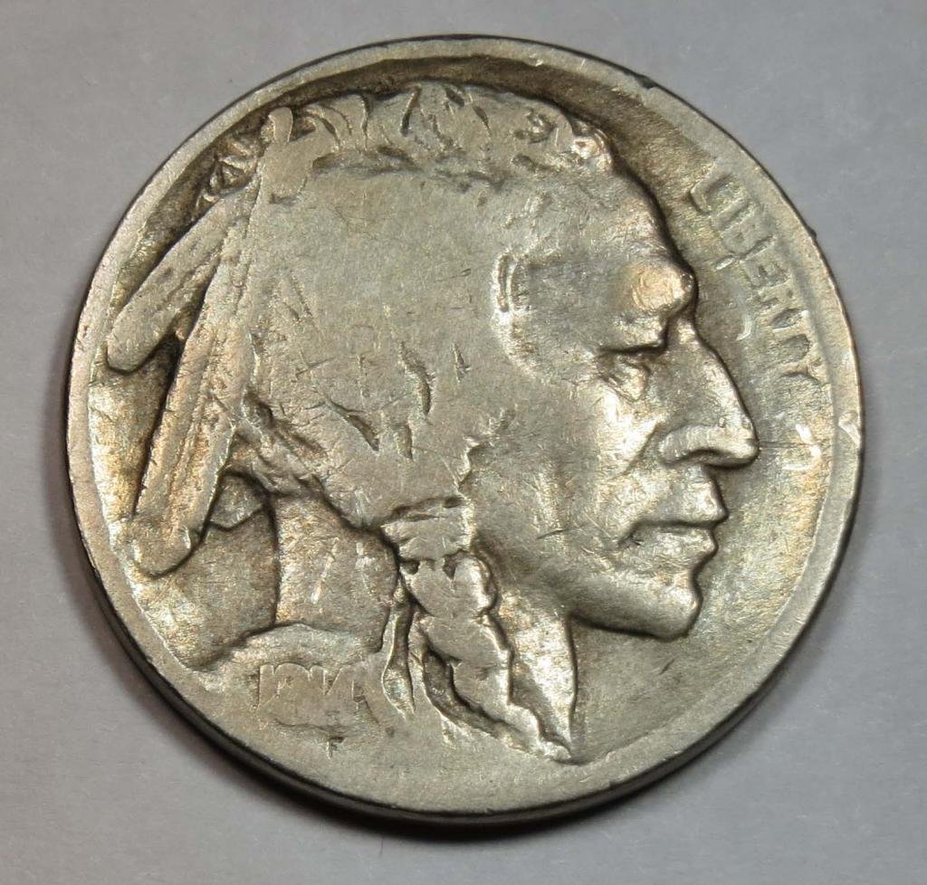 Rare coin for sale: 1914 S Buffalo Nickel Nickel Seller Fine