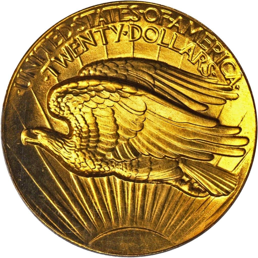 1907 No Mint Mark Saint Gaudens Ultra High Relief Pattern PCGS