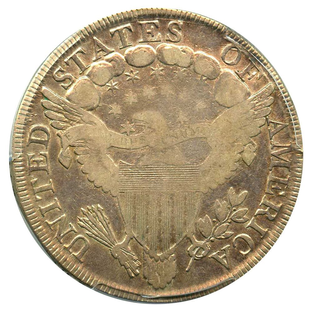1799 P Bust Dollars 1799/8 Dollar VF20 PCGS