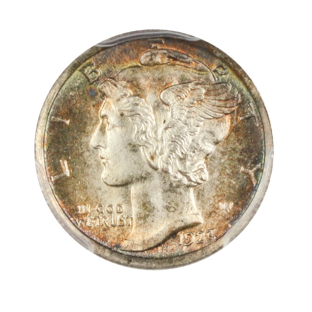 Rare coin for sale: 1923 P Mercury Dimes Dime FB PCGS MS67