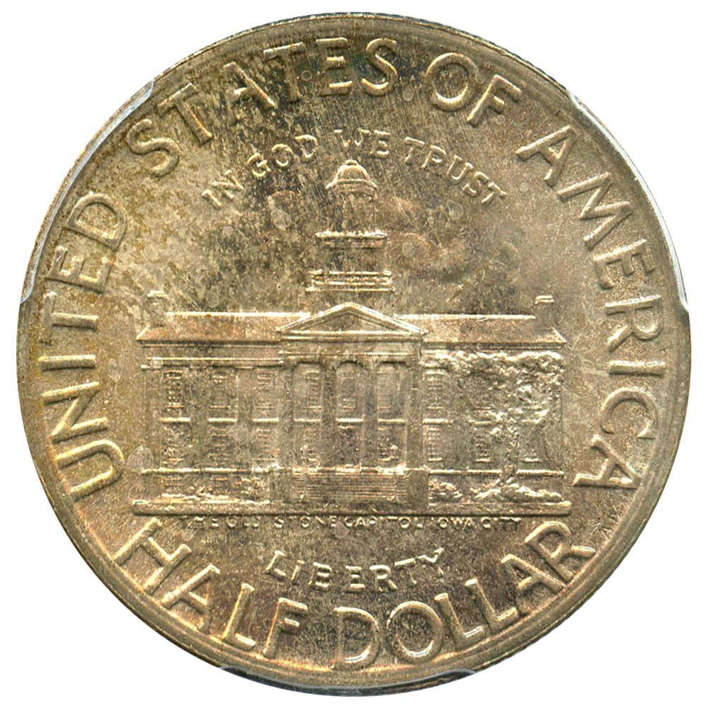 1946 P Silver Commems (1892-1954) Iowa Half Dollar MS67 PCGS+\CAC
