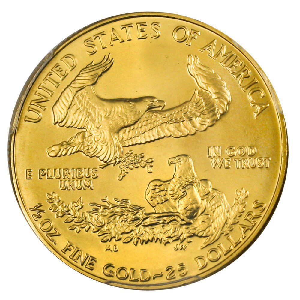 1988 P $25 American Eagles - Gold Gold Eagle Twenty Five Dollar MS69 PCGS