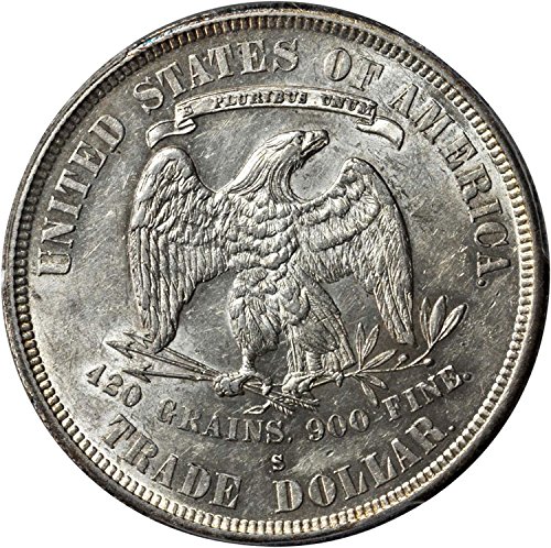 1878-S Trade Dollar - PCGS GRADED AU 58 - VERY LUSTROUS