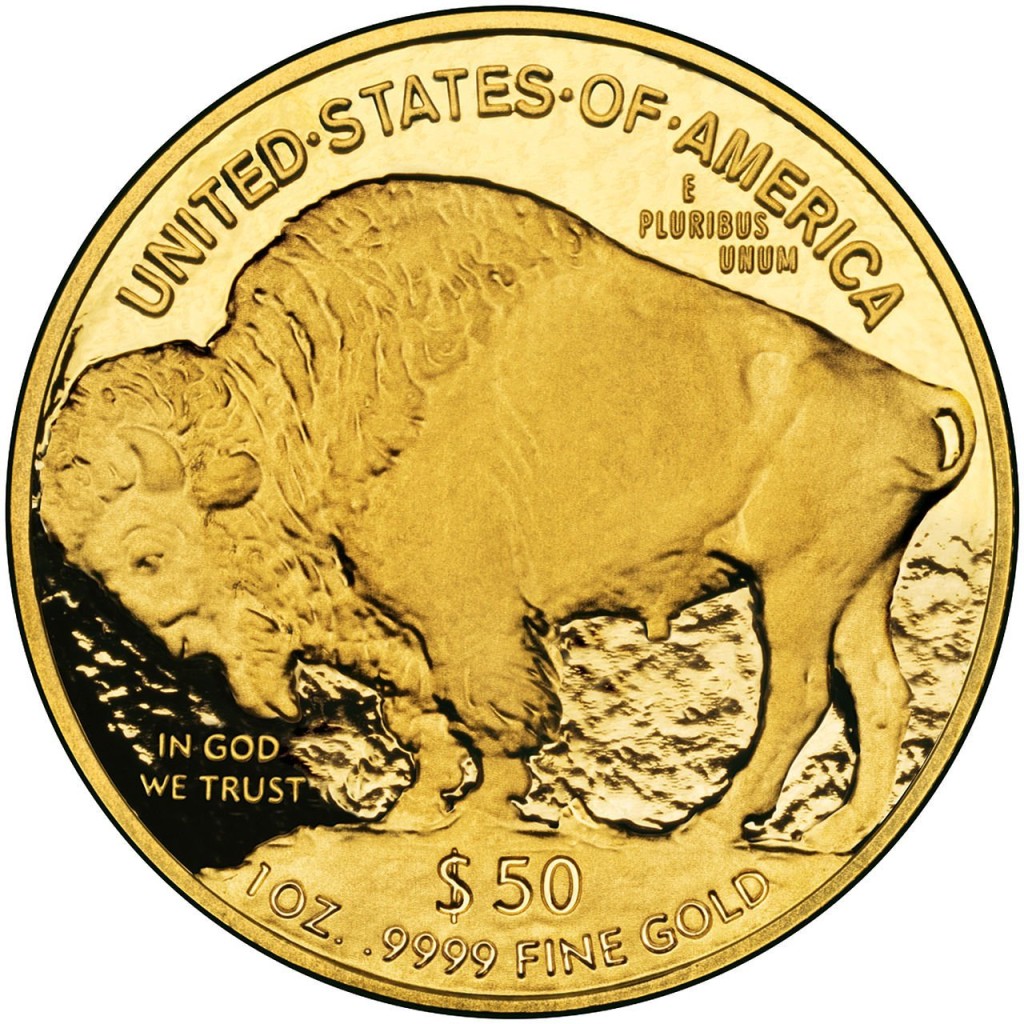 Rare coin reverse -- 2006 American Gold Buffalo Proof $50 Brilliant Uncirculated US Mint