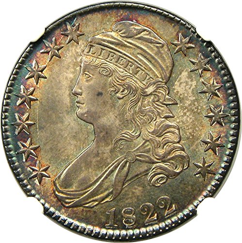 Rare coin for sale: 1822 P Bust Half Dollars Half Dollar MS65 NGC+
